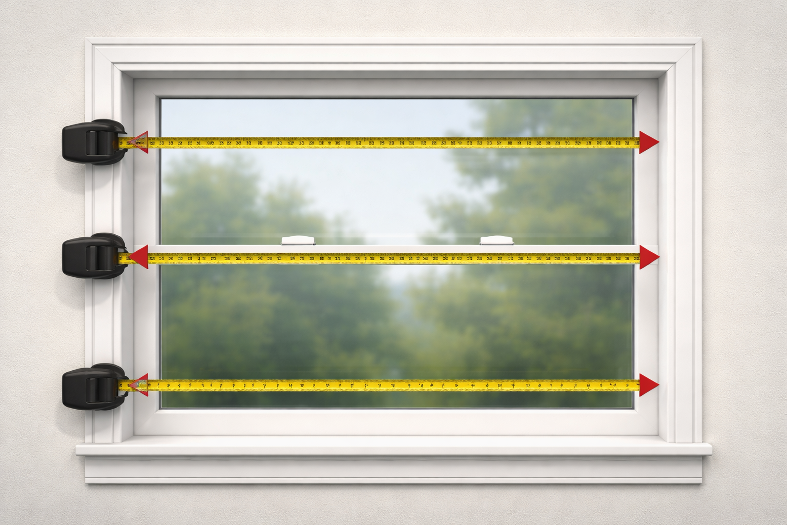 how to measure windows for replacement correctly
